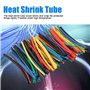 100pcs Assortiment de Tubes Thermorétractables 5 Tailles 5 Couleur Ensemble de Manchon Isolé de Câble Métallique 100mm