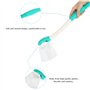 Essuie-glace inférieur, poignée longue Confort Confortable Porte-essuie-mains Support de papier hygiénique Aide-essuie-main auto