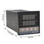 contrôleur de température numérique REX-C100 + relais à semi-conducteurs 40A + thermo