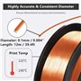 5pcs 0.1mm émaillé Fil d'aimant Fil de cuivre à souder enroulé émaillé Fil de réparation Longueur 15m