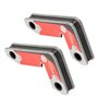 2pcs WM7-S Soudage Magnétique Fxture Intérieur/Extérieur Aimant Soudure Pince Fixateur Fixateur Soudeur Outil 30/60/90 Degr