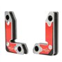 2pcs WM7-S Soudage Magnétique Fxture Intérieur/Extérieur Aimant Soudure Pince Fixateur Fixateur Soudeur Outil 30/60/90 Degr