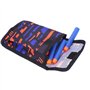 Petit Sac Souple avec Serrure,Cartouche Portable Porte-Pochettes pour env 30 Balles Souples Petites Fléchettes, des Pinces pour 