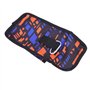 Petit Sac Souple avec Serrure,Cartouche Portable Porte-Pochettes pour env 30 Balles Souples Petites Fléchettes, des Pinces pour 