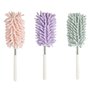 3 Pcs Plumeau Poussière Telescopique，brosse à poussière réglable，pour Nettoyage Ventilateur de Plafond Toile d'Araignées.