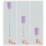 3 Pcs Plumeau Poussière Telescopique，brosse à poussière réglable，pour Nettoyage Ventilateur de Plafond Toile d'Araignées.