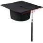 Toque d’étudiant，Chapeau de Diplomé réglable，pour la cérémonie de remise des diplômes.