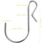 Crochets de Suspension en Forme de S