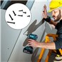 Vis Autoperceuses à Tête Fraisée pour Plastiq