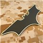 Batman Dark Knight Glow Dark GITD PVC Rubber 3D Touch Fastener Patch