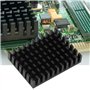 Dissipateur thermique de refroidissement en aluminium 5 pièces, module de dissipateur de chaleur pour puce de carte électronique