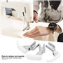 HEEPDD Pieds-de-biche de Machine à Coudre de ménage, Pied de presseur Industriel 25Pcs Professionnel Universel Convenant à Usage