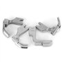 HEEPDD Pieds-de-biche de Machine à Coudre de ménage, Pied de presseur Industriel 25Pcs Professionnel Universel Convenant à Usage