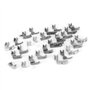 HEEPDD Pieds-de-biche de Machine à Coudre de ménage, Pied de presseur Industriel 25Pcs Professionnel Universel Convenant à Usage