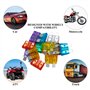 AHL Kit de fusibles de voiture-250 pièces: 120 mini + 130 standard 2A à 50A avec extracteur de fusible