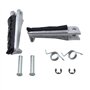 AHL Repose-pieds de pédale de repose-pieds avant de moto pour Honda CBR600F4 1999-2006/CBR600F4i 1999-2006/CBR900 RR 1993-1999/N