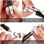 MOJOTIC Stylo multifonction 6 en 1 stylo à bille multifonction avec échelle, tournevis, niveau à bulle, cadeau de fête des pères