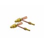 RIVERWELD Raccord 5/8"-18 Mâle pour Câbles Soudage Torches TIG SR-26/WP-26 - Connexion Gaz/Eau Séparée 2pcs