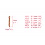RIVERWELD Corps de Pince pour Soudage TIG 10N24 10N32 2.4mm Kit d'assortiment pour QQ300 PTA DB SR WP 17 18 26 Torche de Soudage