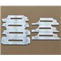 RIVERWELD MG-11 RL -Jauge de Soudure d'Angle Jeu 7 Pièces (Mesure Jambe du Cordon/Épaisseur de Gorge) - Marquages Double Face Mé