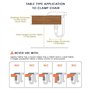 Surplex Siège bébé Siège de Table pliable, Chaise Haute Pliant pour Enfants avec Sangles Portable Pliable, pour à la maison et e