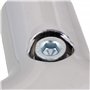 Doublelife Raccord de barres en T multifonctions 25 mm Alliage d'aluminium Argenté