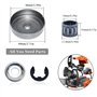 Haishine Pignon de Tambour d'Embrayage 3/8" 6 Dents pour Stihl MS170 MS181 018 017 MS180 MS250 MS210 Tronçonneuse Remplacer OEM#