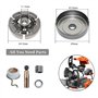 Pignon de Chaîne 7 Dents 3/8" pour STIHL MS250 avec Engrenage vis Sans Fin Pompe