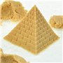 Uteruik Lot de 6 moules en argile pour château de sable portable - Pyramide - Château de sable - Jouet pour bébé et enfant