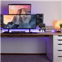 mongtsamz Porte Manette 2 Couches, Métal Support de Contrôleur de Jeu Universel Support Manette pour Bureau Accessoire Gaming Ga