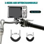Moto Boule Support Telephone U-Boulons - Adaptateur Bille Base Compatible de Téléphone pour Vélo et Rotule Mount avec Supports R