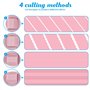 Coupe-Papier, 4 En 1 Outil De Scrapbooking Multifonction Avec Protection De SéCurité Pour Couper Des Courbes Droites En Pointill