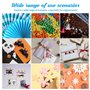 Coupe-Papier, 4 En 1 Outil De Scrapbooking Multifonction Avec Protection De SéCurité Pour Couper Des Courbes Droites En Pointill
