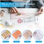 Coupe-Papier, 4 En 1 Outil De Scrapbooking Multifonction Avec Protection De SéCurité Pour Couper Des Courbes Droites En Pointill
