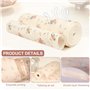 Tapis Fond de Tiroir Cuisine Antidérapant - Tapis Non-adhésif en Plastique Eva pour Frigo et Placard, Revêtements des Tiroirs ét