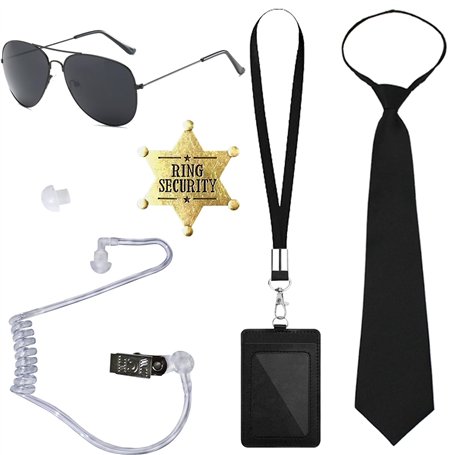 Tatibana Lot de 5 accessoires de costume d'espion
