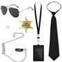 Tatibana Lot de 5 accessoires de costume d'espion