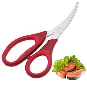 MINGZE Ciseaux de Cuisine Multifonctions Set Ciseaux Fins en Acier Inoxydable Ciseaux à volailles tranchants Ciseaux ménagers Ci