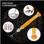CAIXINYI Kit Montre, Kit Changement Pile Montre (149 pièces), Outil Montre pour réparer Les Piles et Bracelets de Montres, Ouvre