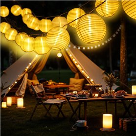 Guirlande Lumineuse Dolaire d'extérieur Résistante Aux Intempéries 8 m