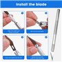 7pcs Kit Covering Vitre Teintée Voiture, Wallpaper Kit Squeegee Car Vinyl Wrapping Kit Raclette Covering Papier Peint, Suitable 