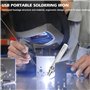 Vegena Fer À Souder Kit, Fer De Soudure Électrique Kit De Soudure Portable Sans Fil Température Réglable 330℃~450℃, Avec Pointes