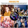 20 Pièces LED Bandeau Fleur, Bandeau Guirlande de Fleurs LED Colorées, Couronne Fleur Cheveux avec 3 Modes D'Éclairage, Lumineux