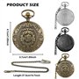 3 Pièces Montre À Gousset Homme