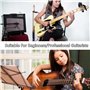 Autocollant de Frettes de Guitare Sticker Guitare pour Débutant Autocollant pour Guitare Electrique Touche Autocollant Note Guit