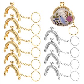 12 Pièces Fermoir Porte Monnaie