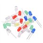 500 pcs x 5mm diode électroluminescente, diodes LED à émission lumineuse, diodes colorées, Lumière à Diode électroluminescente R