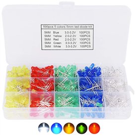 AQSQWQ 500 Pièces Diodes Led
