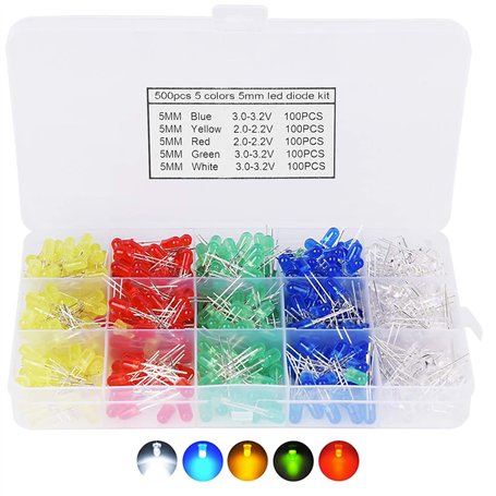 AQSQWQ 500 Pièces Diodes Led