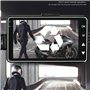 MASO Caméra de tableau de bord avant et arrière étanche double vidéo HD 1080p avec IP68